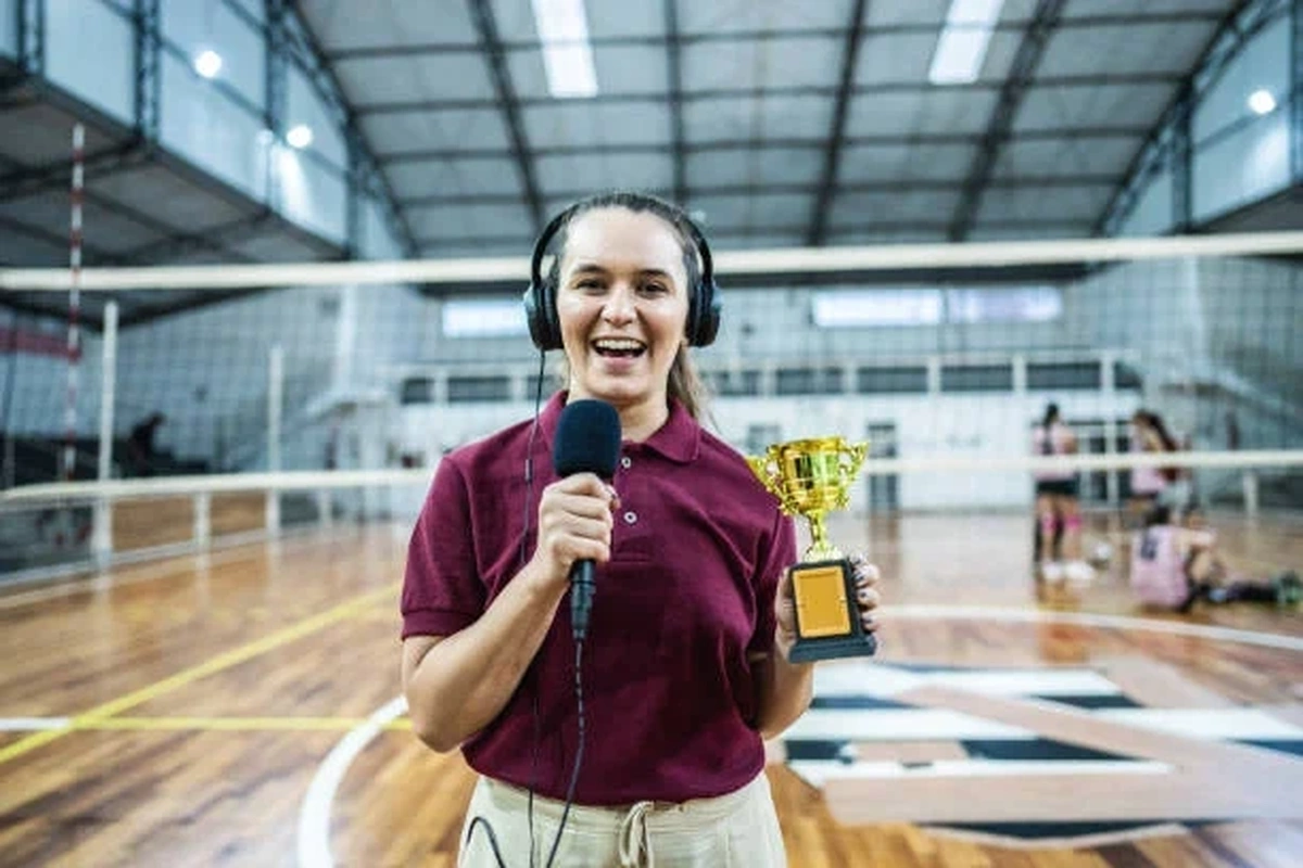 体育记者刘静雅